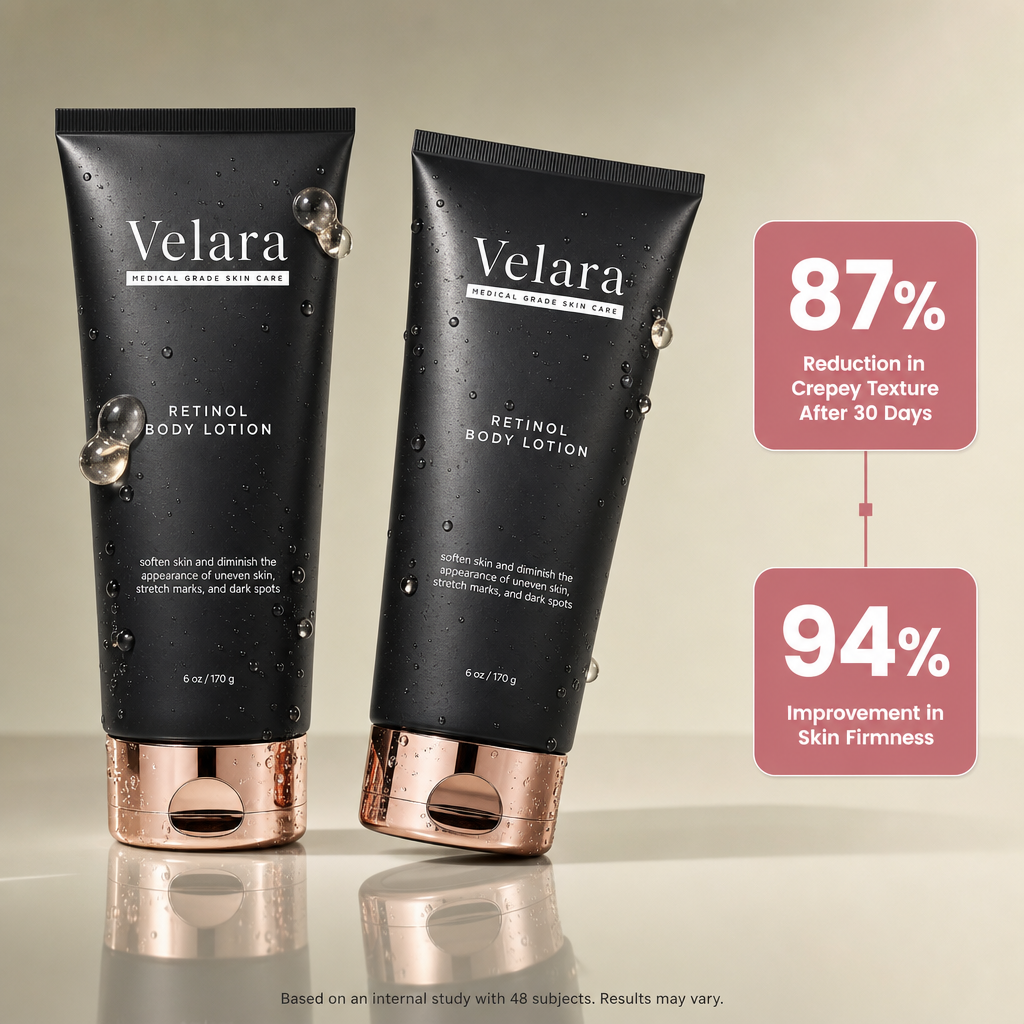 Velara Retinol Body Lotion with Shea Butter and Ceramides