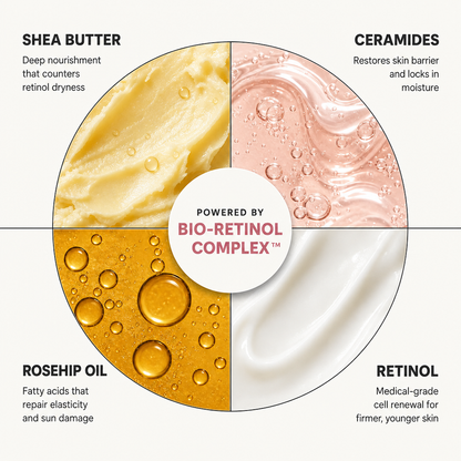 Velara Retinol Body Lotion with Shea Butter and Ceramides
