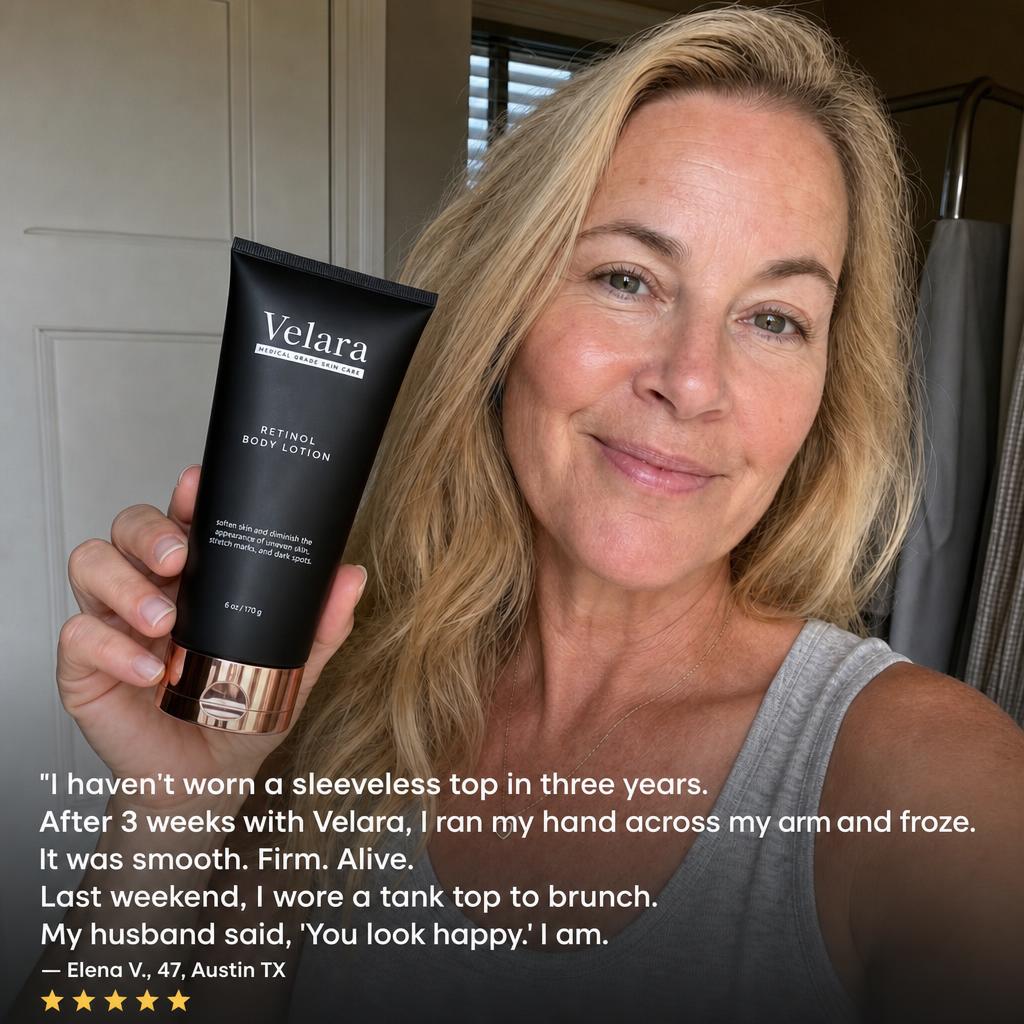 Velara Retinol Body Lotion with Shea Butter and Ceramides